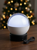 The Memory Globe - Glass dome photo and video player